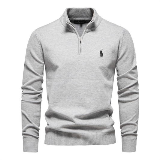 R.L Premium Half-Zip Knit Sweater - Clearance Sale