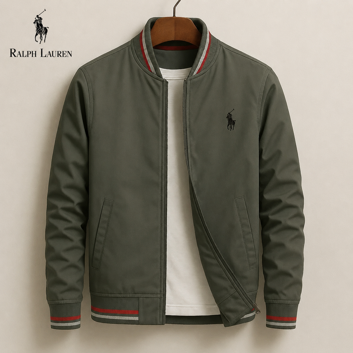 Men's Modern Varsity Bomber Jacket
