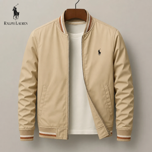 Men's Modern Varsity Bomber Jacket