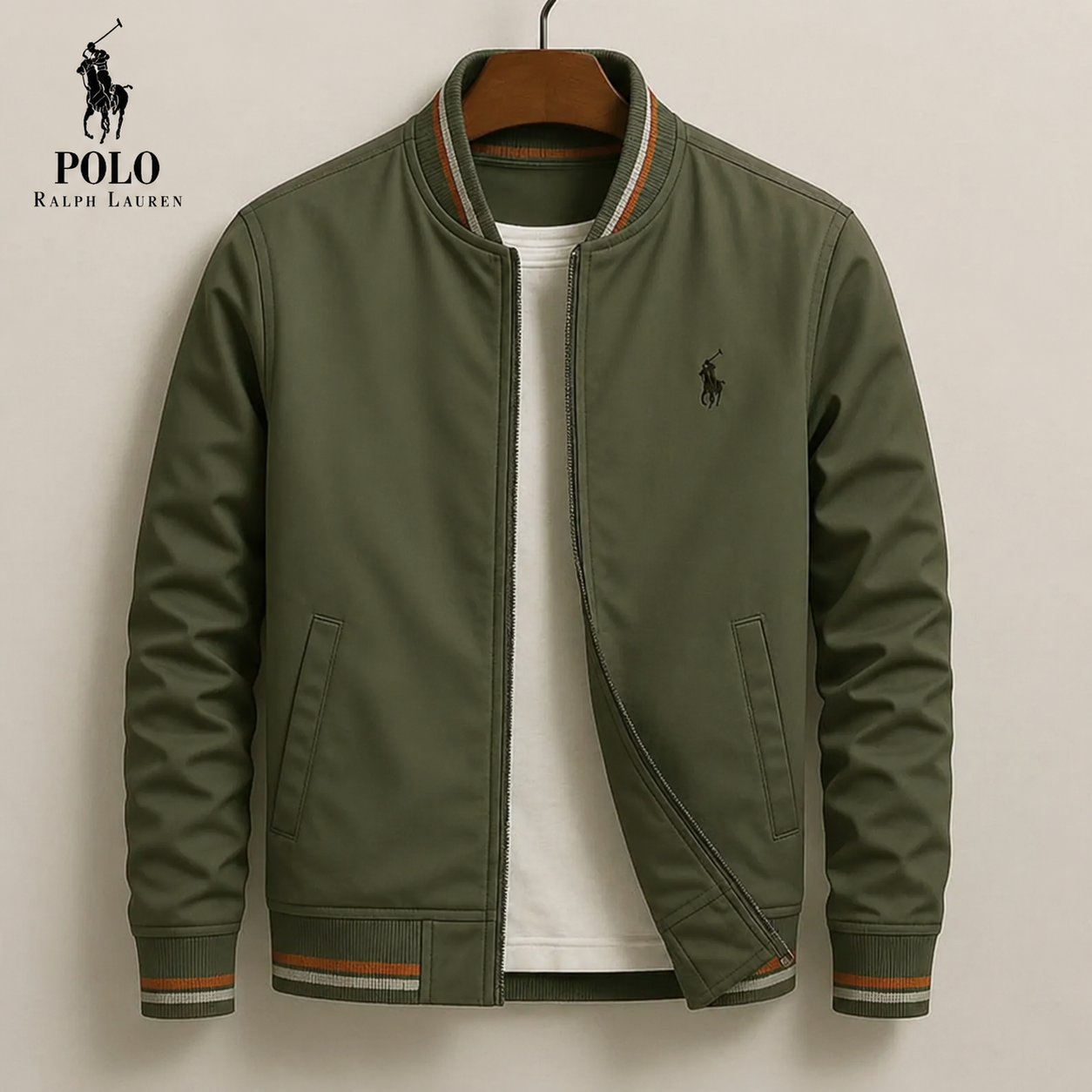 Men's Modern Varsity Bomber Jacket
