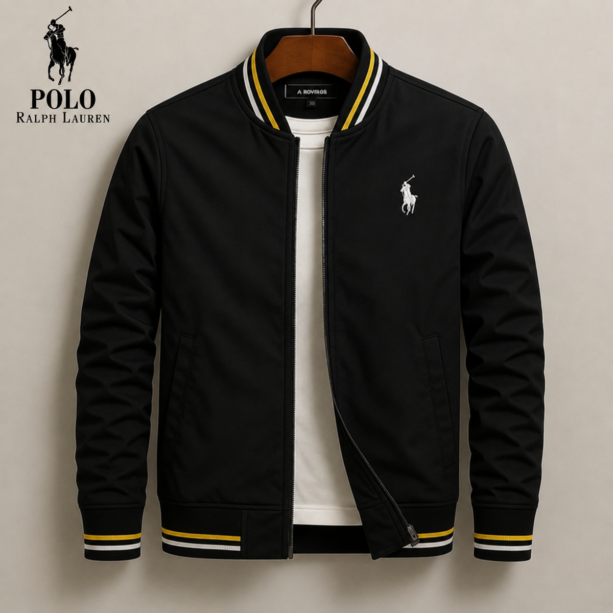 Men's Modern Varsity Bomber Jacket