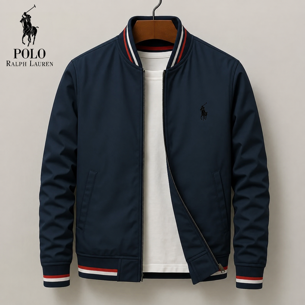 Men's Modern Varsity Bomber Jacket